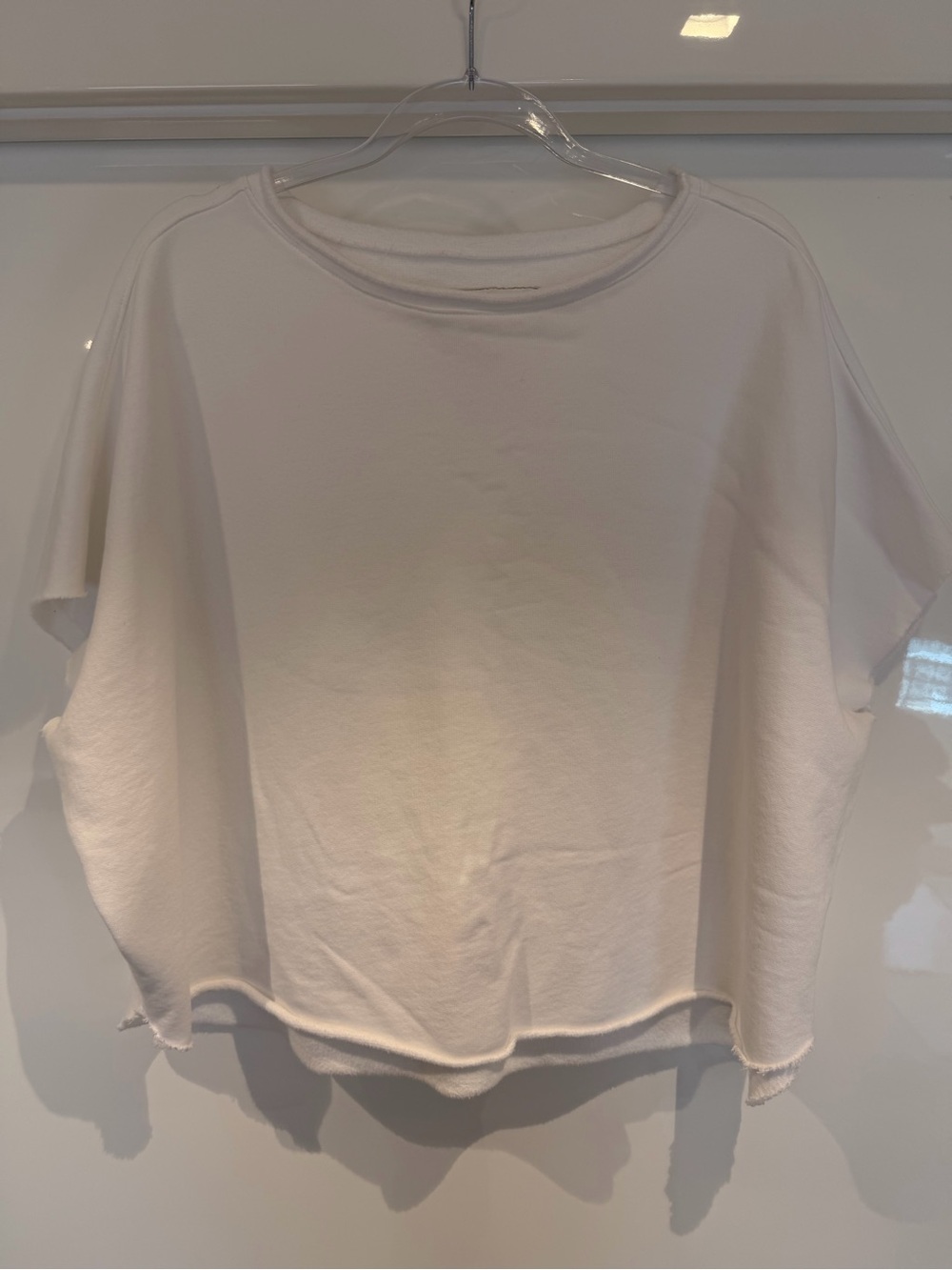 Frank & Eileen White Boxy Short Sleeve Tee